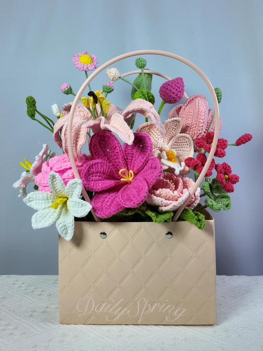 Celebrate National Girlfriends Day with Daily Spring’s Handmade Crochet Flower!
