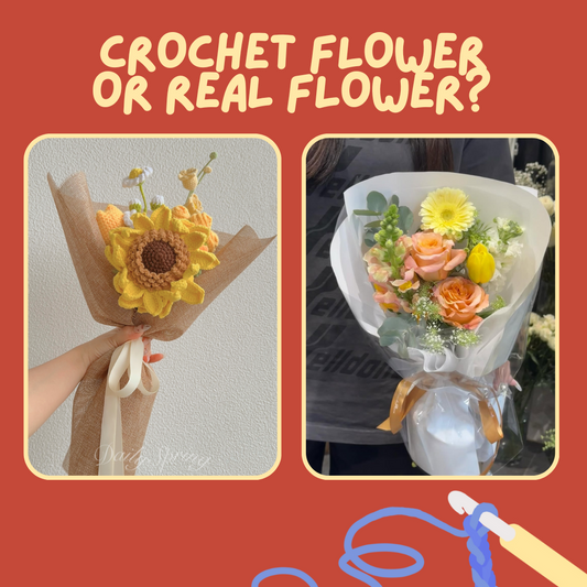 Crochet Flowers vs. Real Flowers: Which Makes the Better Gift?
