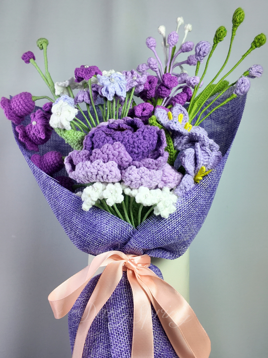Botanical Garden Bouquet - Purple