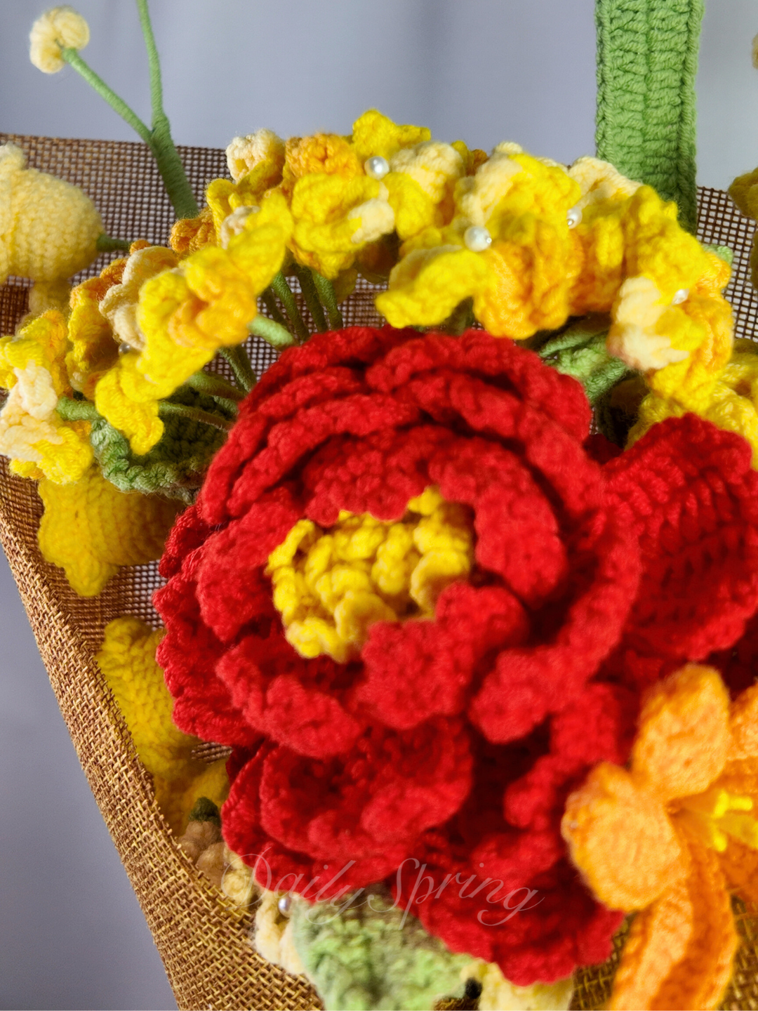 Botanical Garden Bouquet - Yellow and Red