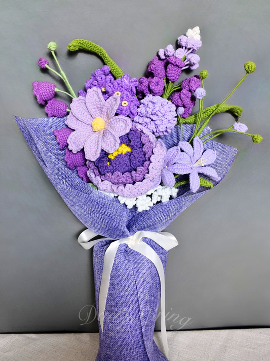 Botanical Garden Bouquet - Purple