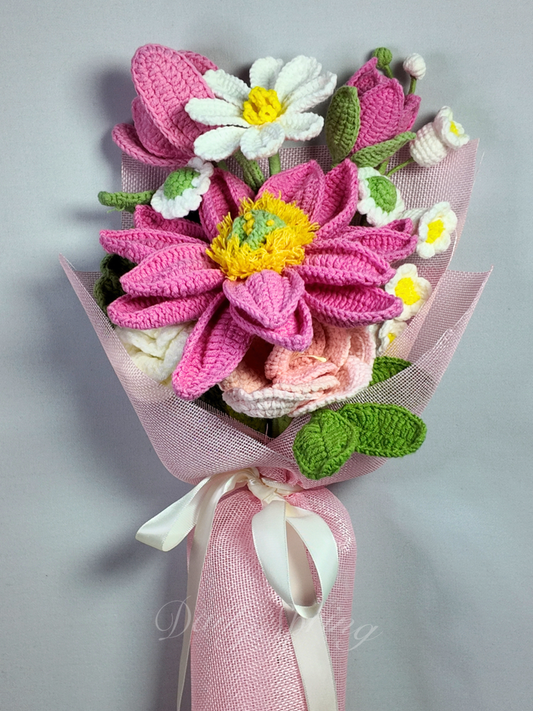 The Eternal Lotus Bouquet