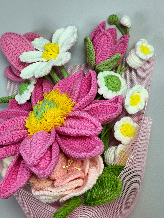The Eternal Lotus Bouquet