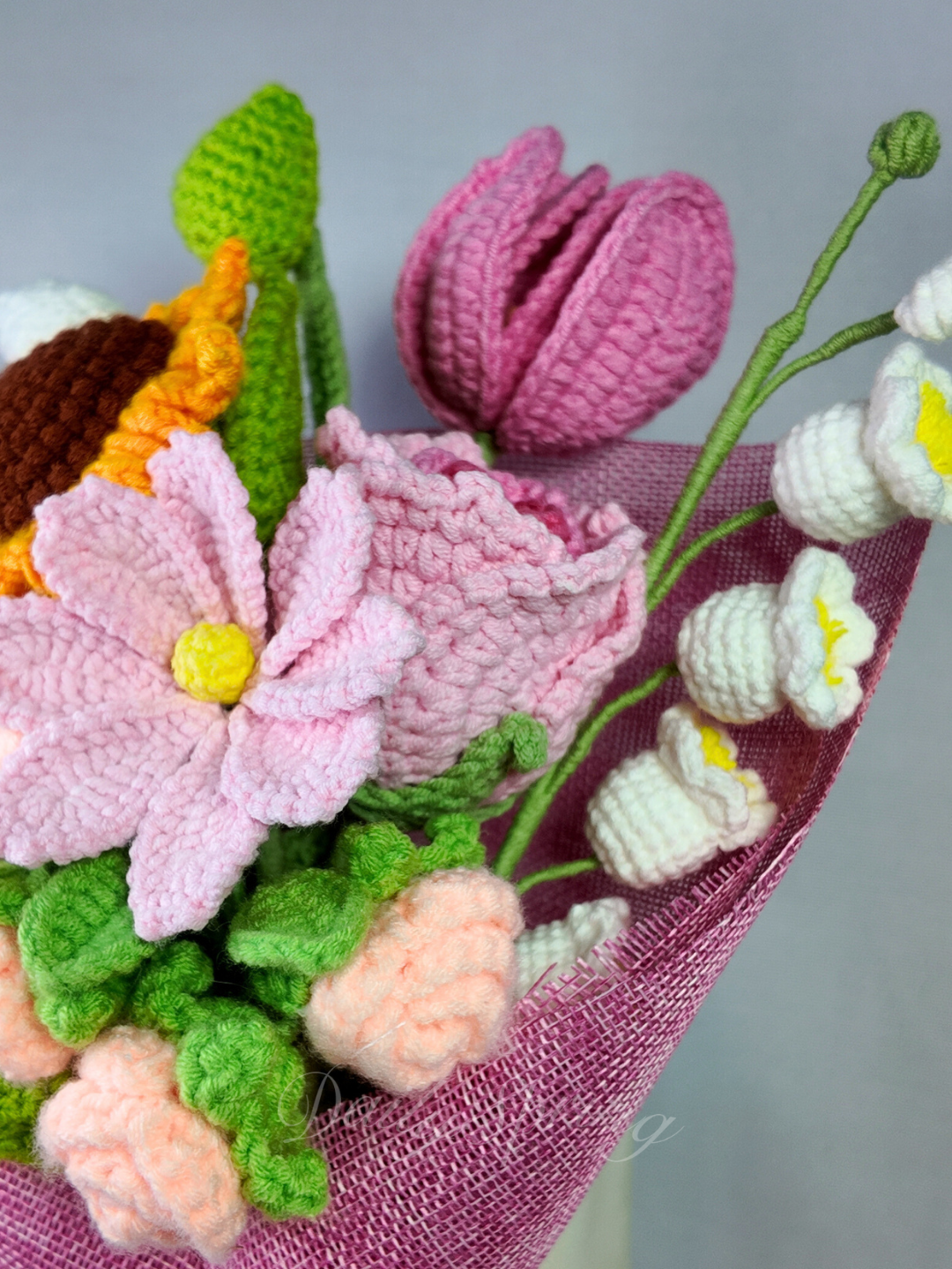 Flower Medley Bouquet - Pink