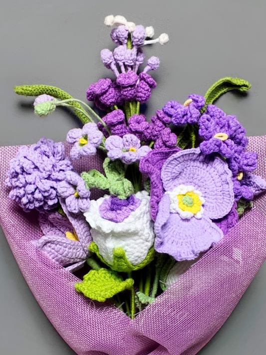 Garden Mix Bouquet - Purple