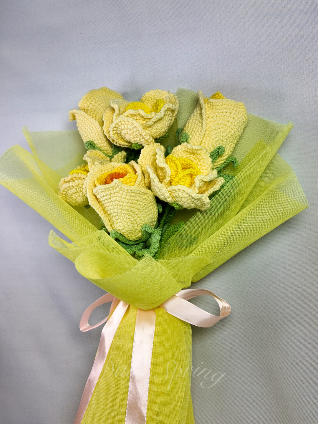 Half Dozen Rose Bouquet - Yellow