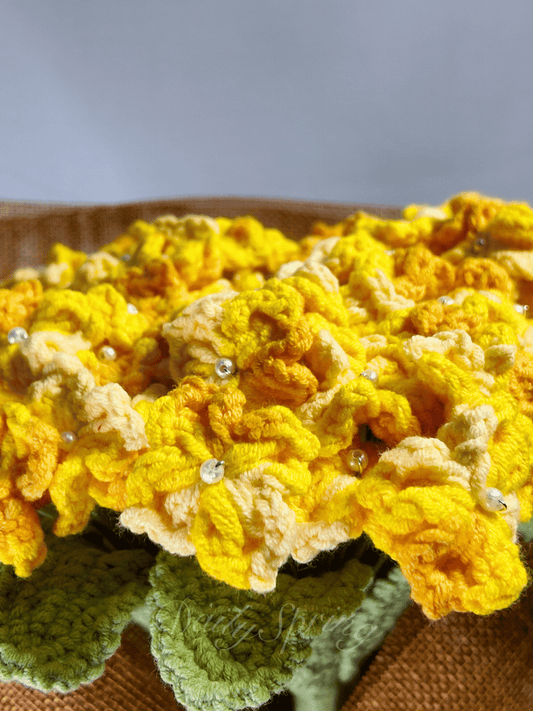 Hydrangeas Dream Bouquet - Yellow