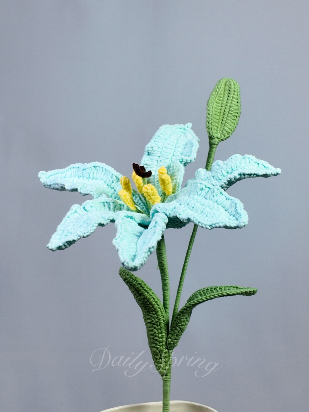 Lily with Bud