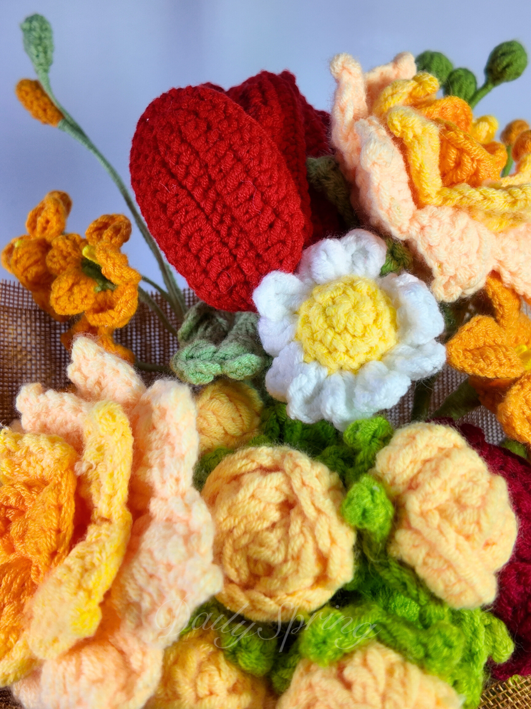 Lovely Blooms Bouquet - Yellow and Red