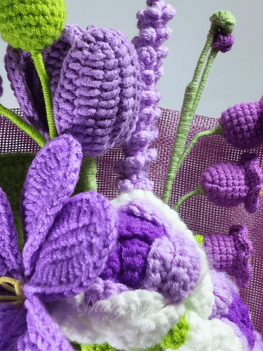 Spring Floral Bouquet - Purple