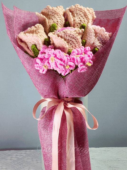 Sweetest Thoughts Rose Bouquet - Pink