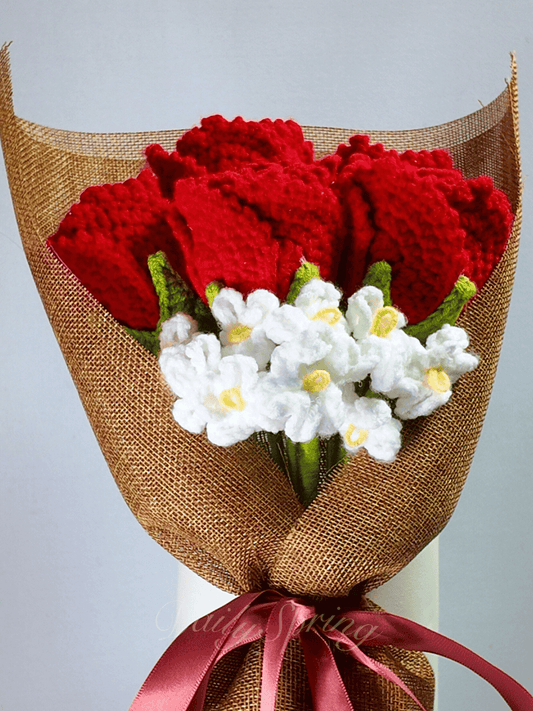 Sweetest Thoughts Rose Bouquet - Red