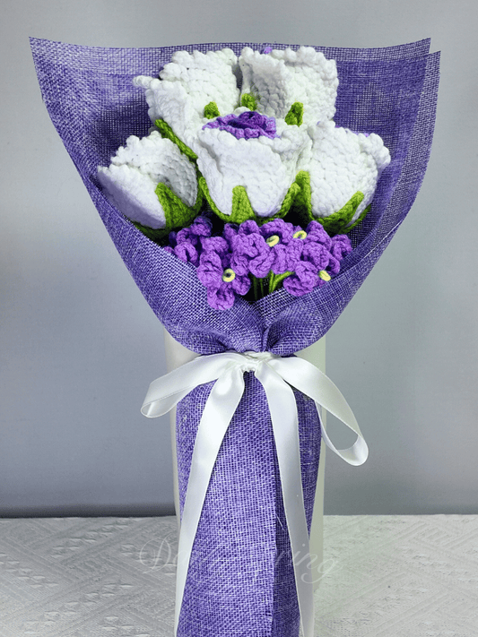 Sweetest Thoughts Rose Bouquet - Purple