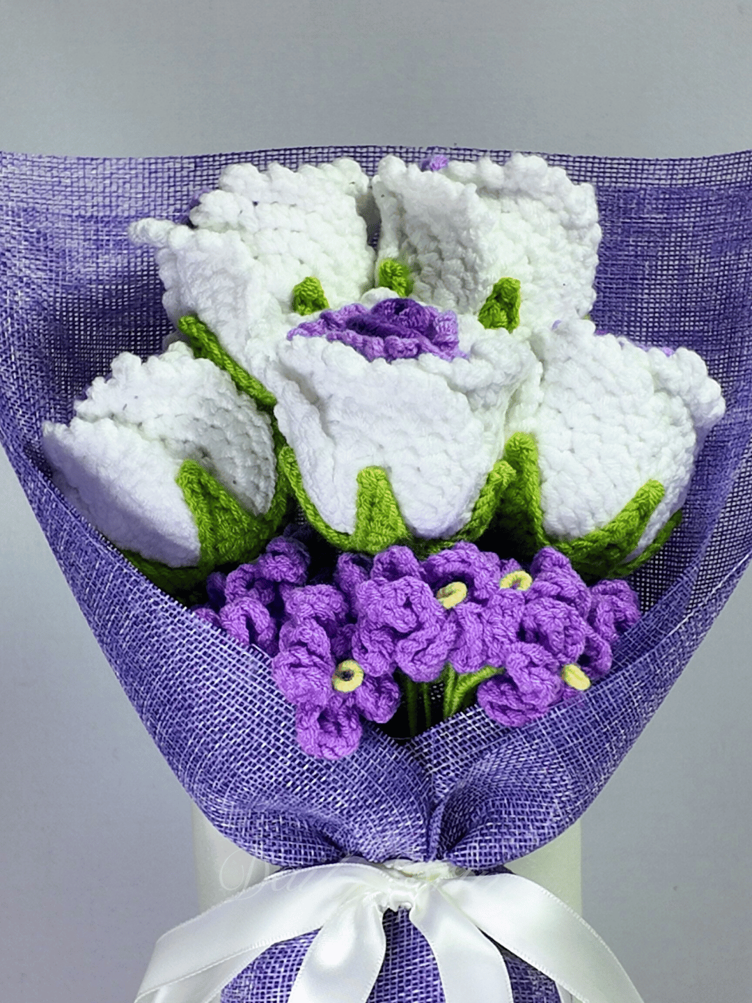 Sweetest Thoughts Rose Bouquet - Purple