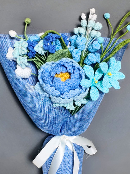 Botanical Garden Bouquet - Blue