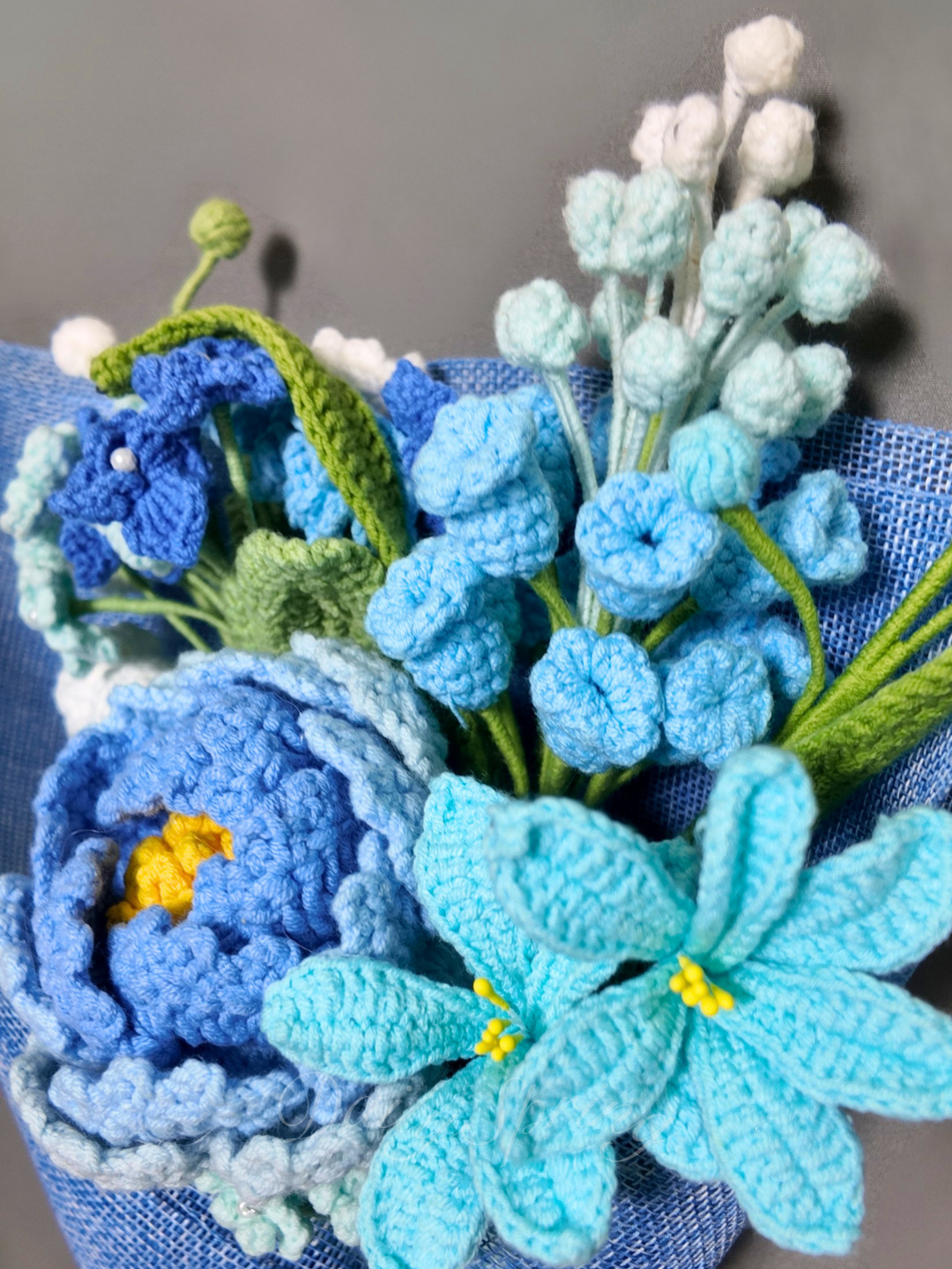 Botanical Garden Bouquet - Blue