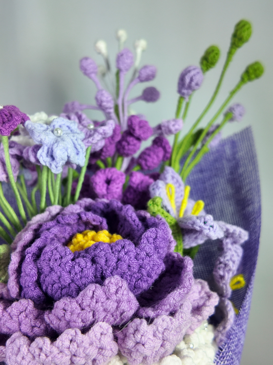 Botanical Garden Bouquet - Purple