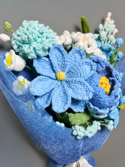Botanical Garden Bouquet - Blue