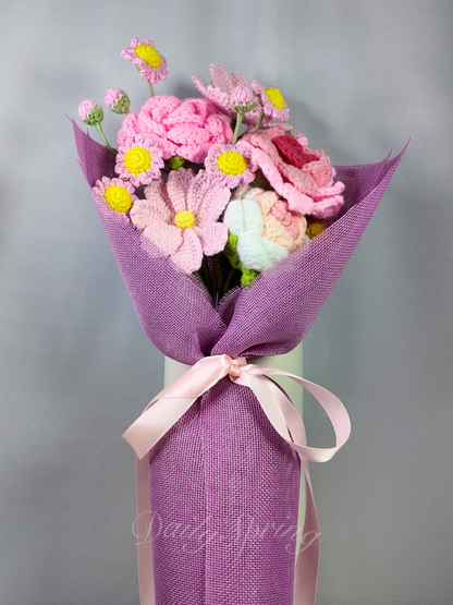 Dainty Petals Bouquet - Pink