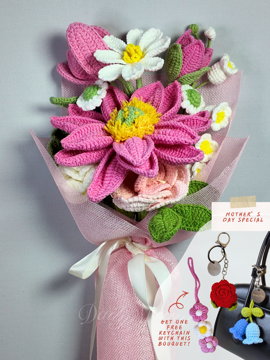 The Eternal Lotus Bouquet