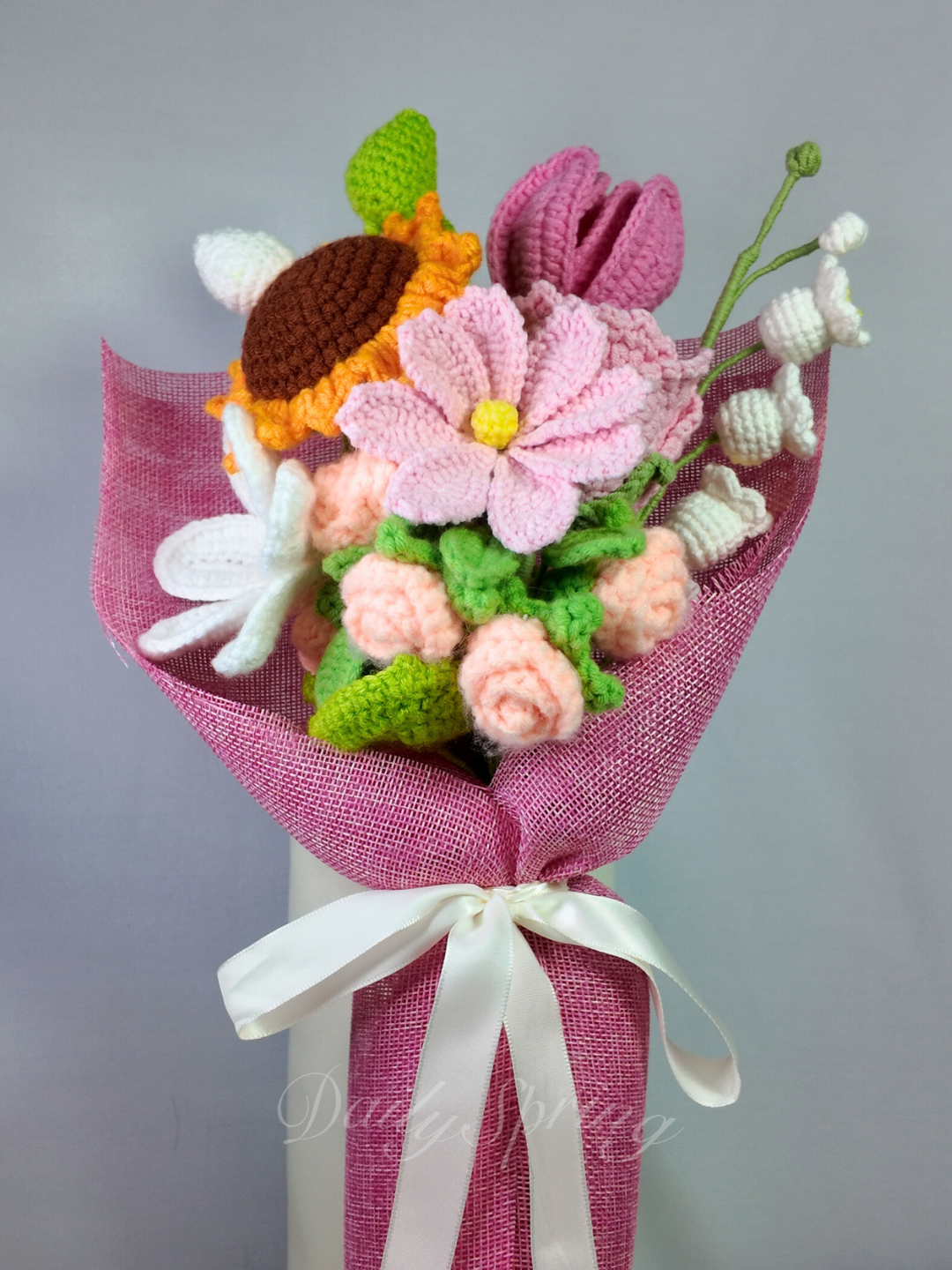 Flower Medley Bouquet - Pink [Pre-Order (4-6 Weeks)]