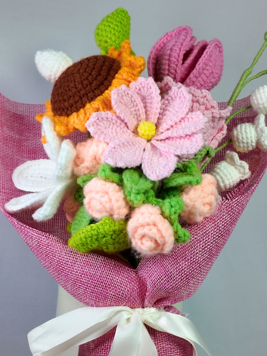 Flower Medley Bouquet - Pink [Pre-Order (4-6 Weeks)]