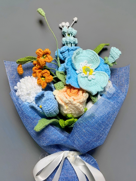 Garden Mix Bouquet - Blue