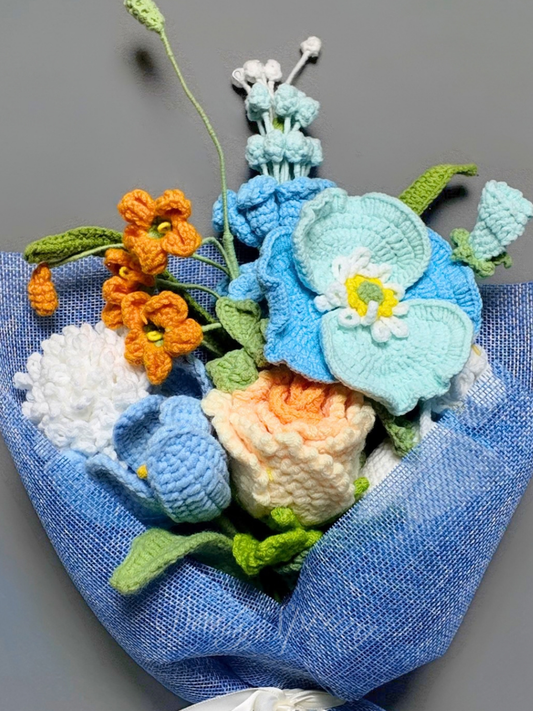 Garden Mix Bouquet - Blue