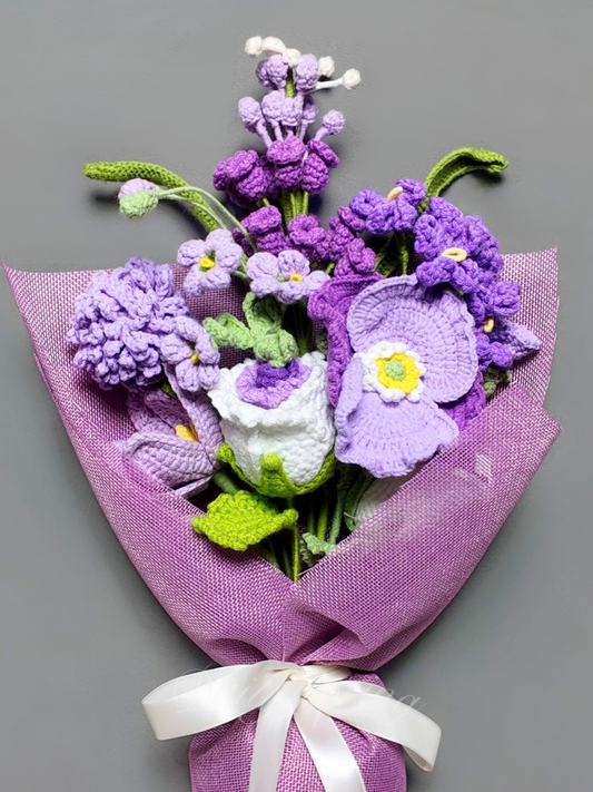 Garden Mix Bouquet - Purple