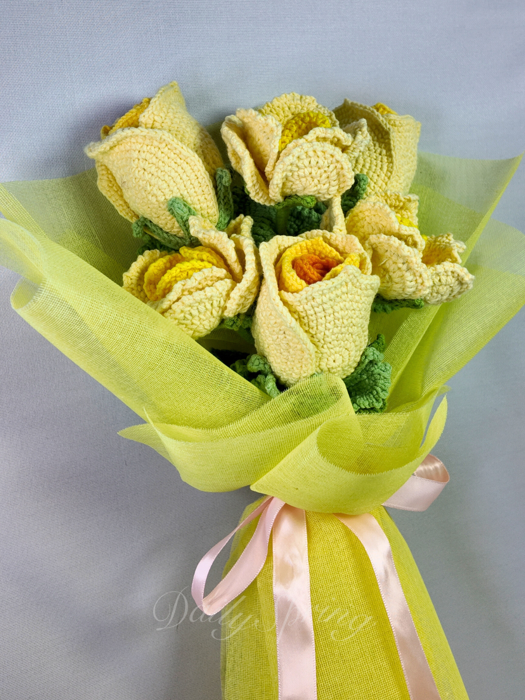 Half Dozen Rose Bouquet - Yellow