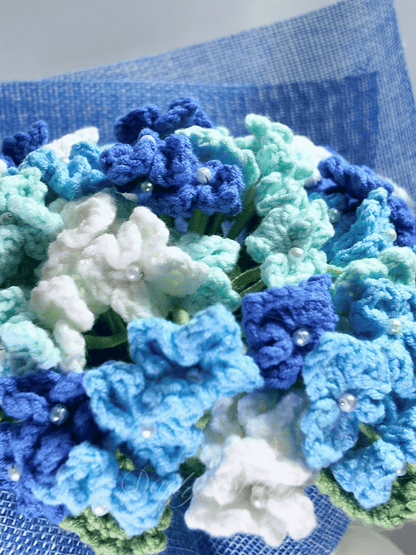 Hydrangeas Dream Bouquet - Blue [Pre-Order (4-6 weeks)]