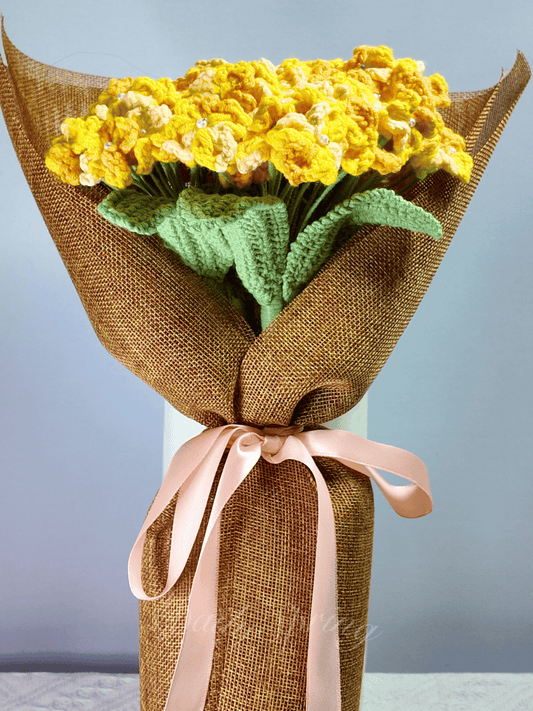 Hydrangeas Dream Bouquet - Yellow