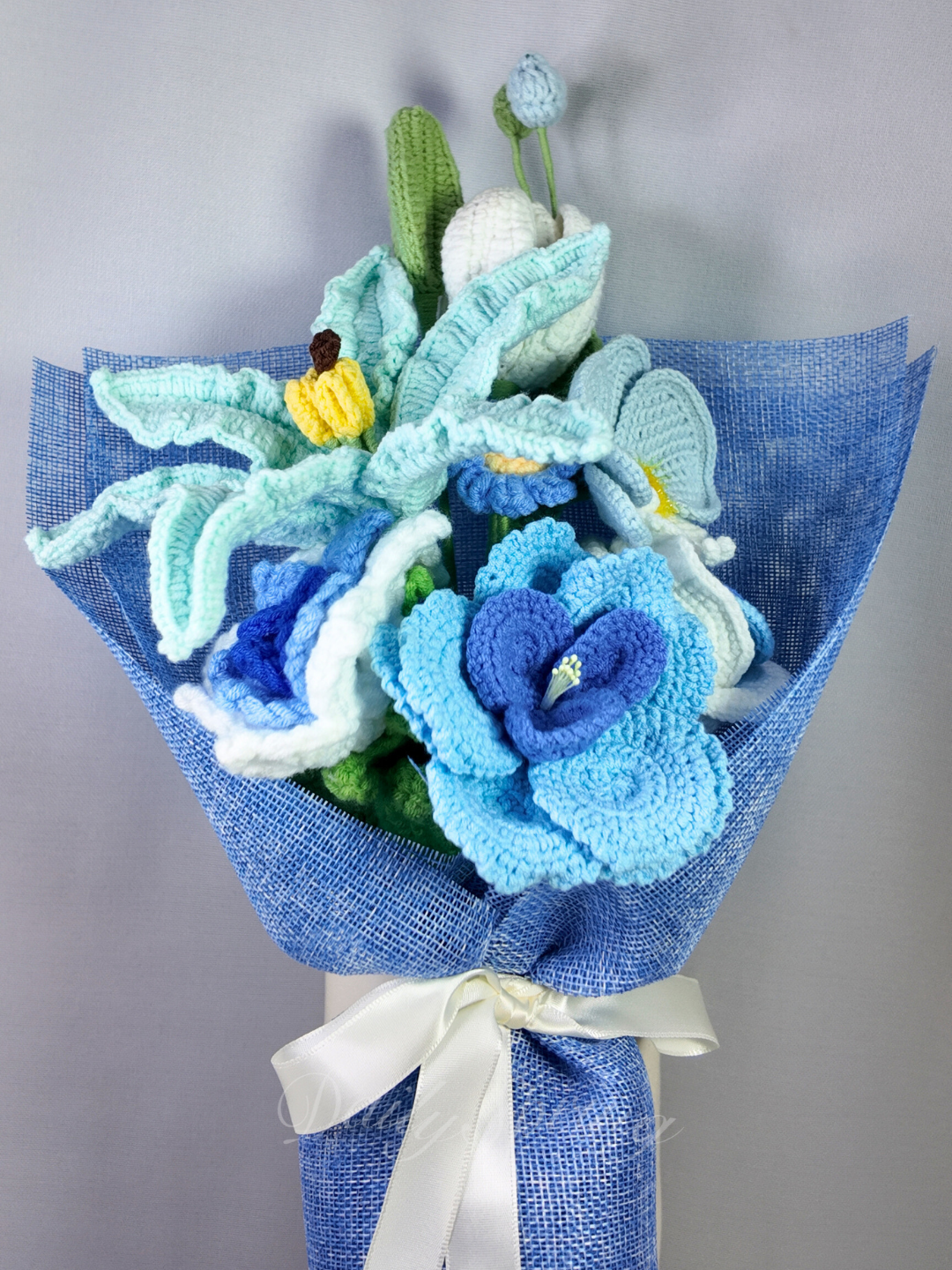 Joyful Blooms Bouquet - Blue