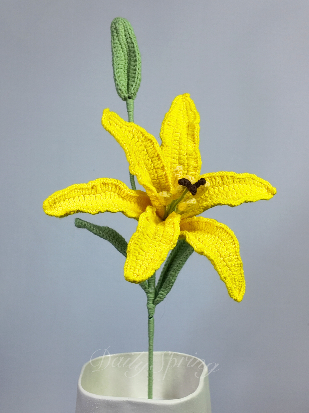 Lily with Bud