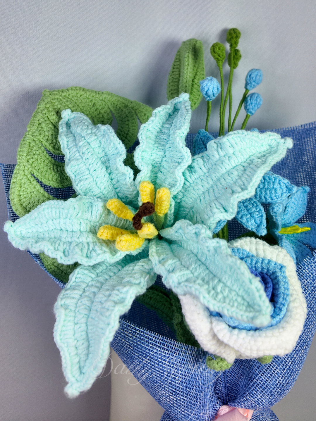 Mini Bloom Bouquet - Blue