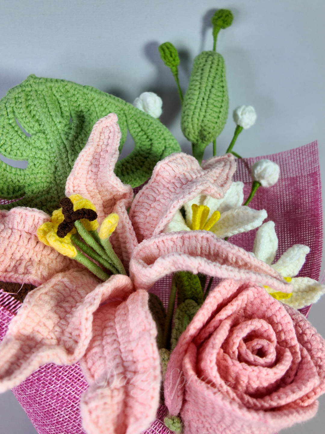 Mini Blooms Bouquet - Pink