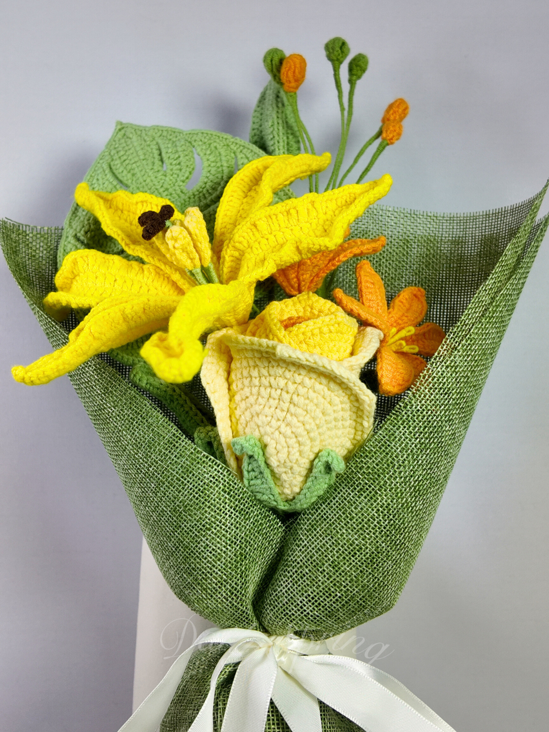 Mini Blooms Bouquet - Yellow