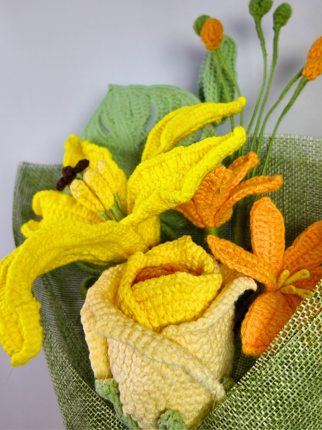 Mini Blooms Bouquet - Yellow