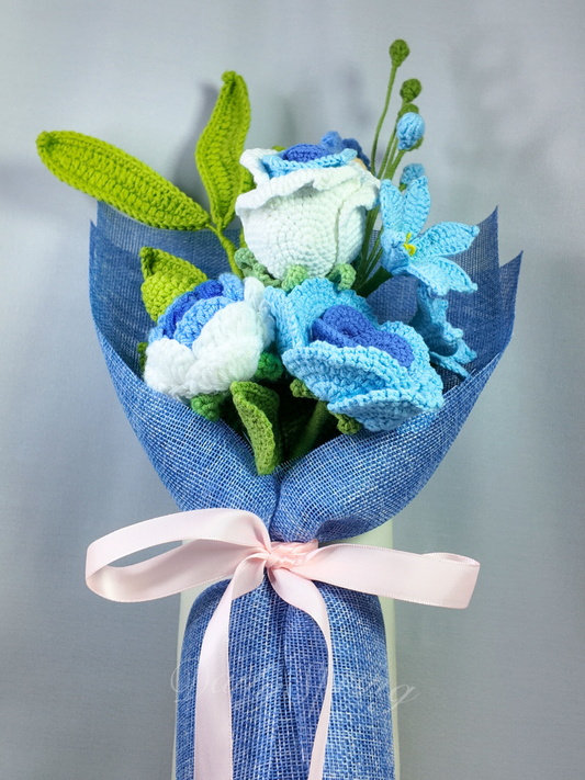 Petal Mix Bouquet - Blue