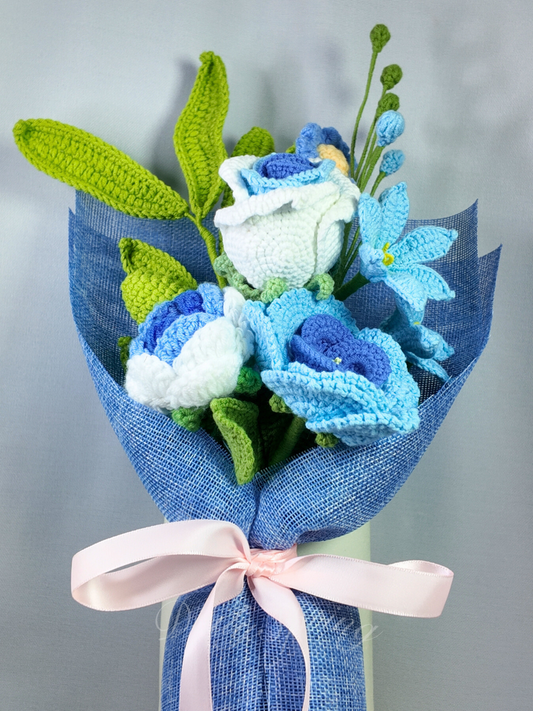 Petal Mix Bouquet - Blue