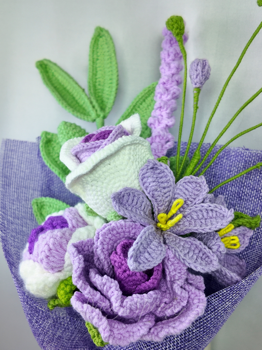 Petal Mix Bouquet - Purple