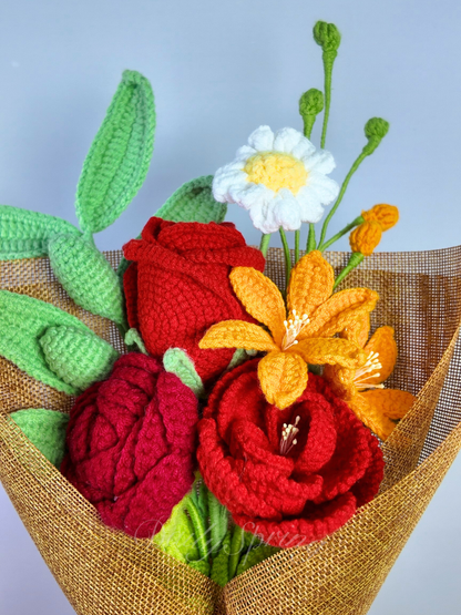 Petal Mix Bouquet - Red