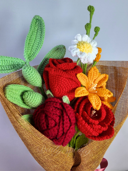 Petal Mix Bouquet - Red