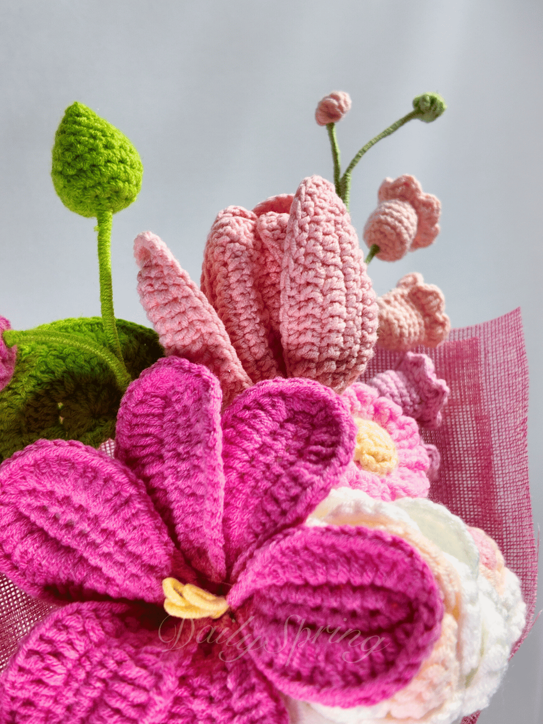 Spring Floral Bouquet - Pink [Pre-Order (4-6 weeks)]