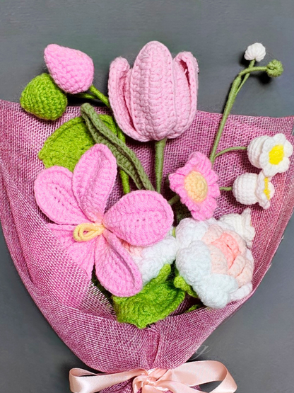 Spring Floral Bouquet - Pink