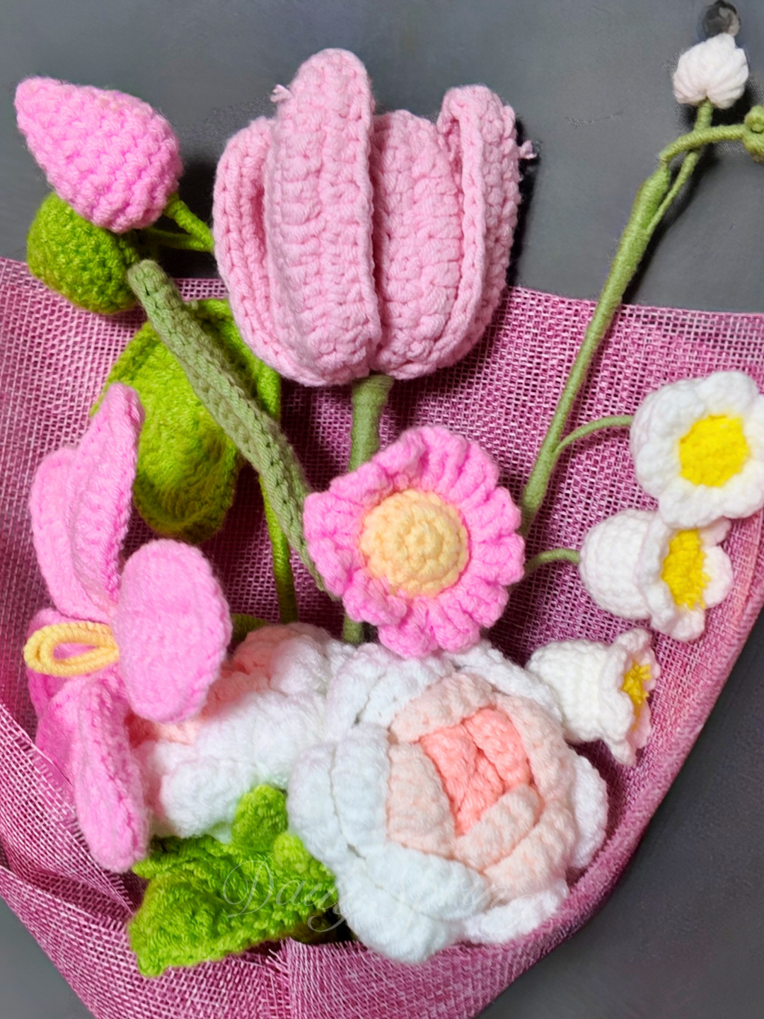 Spring Floral Bouquet - Pink