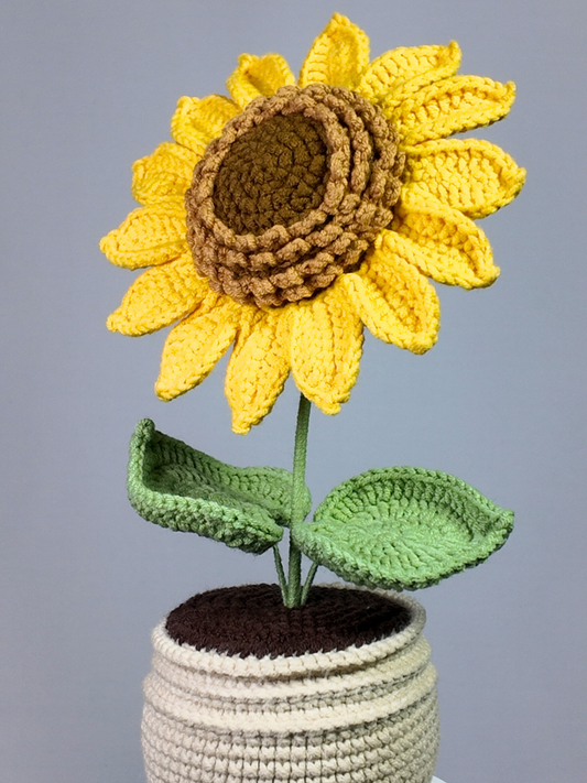 Sunflower Pot